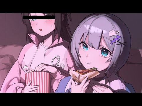 ド深夜にマックを食べる女【花芽すみれ/ぶいすぽっ！】