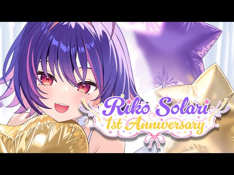 【1ST ANNIVERSARY】i'm a year old!!! #RikoTurnsOne【#VSPOEN #RikoSolari】