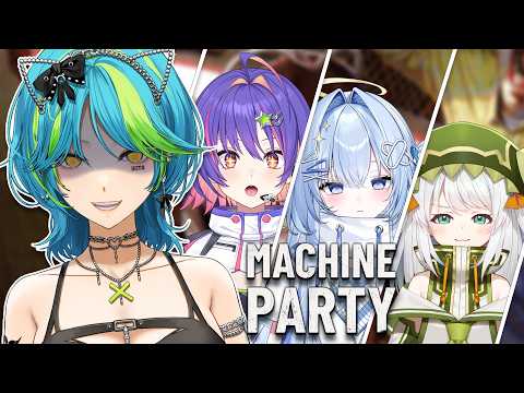 【MACHINE PARTY】 party! party! games! gore party!! 【#VSPOEN #RemiaAotsuki】