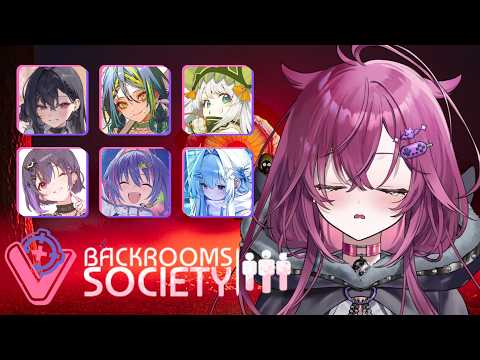 ◤Backrooms Society◢ my first complete VSPO! EN collab | #JunoUmezono #VSPOEN
