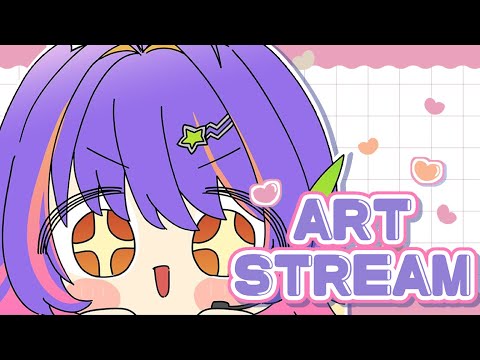 【ART STREAM】let's draw today!!【#VSPOEN #RikoSolari】