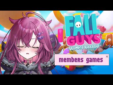 ◤Fall Guys◢ FIRST MEMBERS GAMES! | #JunoUmezono #VSPOEN