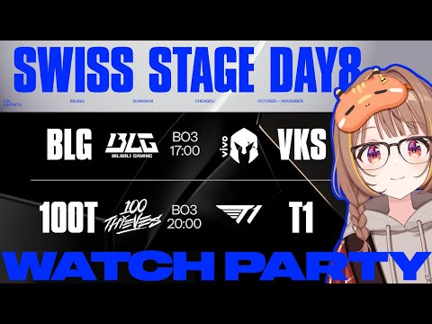 Worlds 2025 - Swiss Stage - Day 8 公式ウォッチパーティー！【 ぶいすぽっ！ / 千燈ゆうひ 】