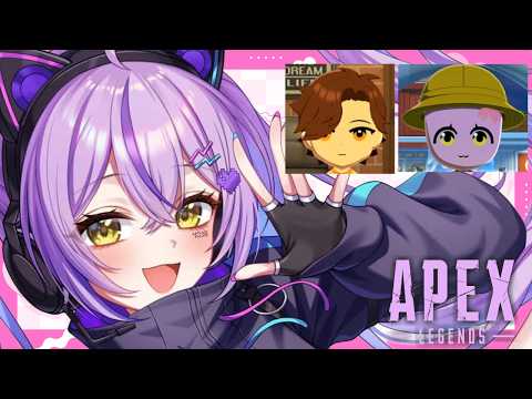 【 APEX 】うwow座 w/ありさか、SqLA【 ぶいすぽっ！/紫宮るな 】