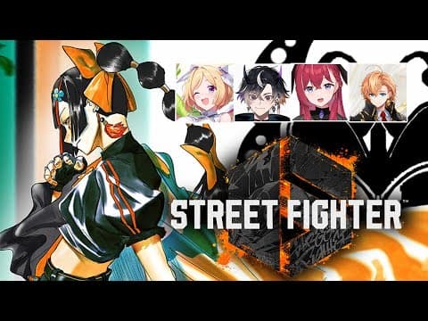[Street 6] It's a wacha wacha battle event!!! w/ Aki Rosenthal, Onigataya Ten, Konkon Alexia, Shibuya Haru [VsPo! / Choya Hanabi]