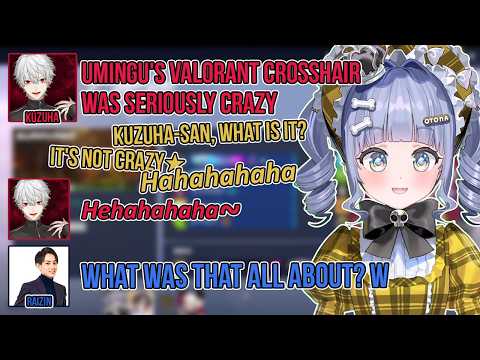 Kuzuha Gets Swept Up in Kuromu's Excitement【Yano Kuromu/Vspo]