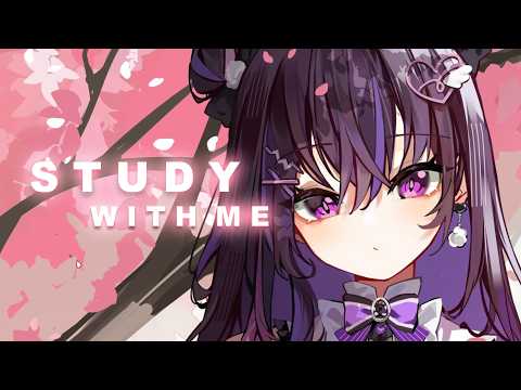 【study with me】 spring semester 🌸 part 2 【#VSPOEN #NarinMikure】