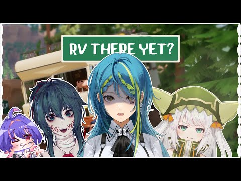 【还没到RV那里吗？】露营全乱了【#VSPOEN #青月レミア】