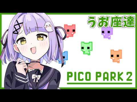【PICO PARK2】如果是同一颗星球诞生的，应该能够协作 w 黄色的黄粉、紫色的紫宫、绿色的亨迪、粉色的樱、红色的亚里纱、蓝色的Raid、白色的弗朗西斯科【 ぶいすぽっ！/Runa Shinomiya 】