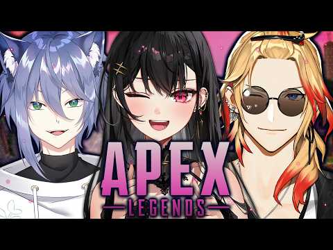 【APEX LEGENDS】getting cyberpunked with axel & dashu !!【#VSPOEN #AryaKuroha】