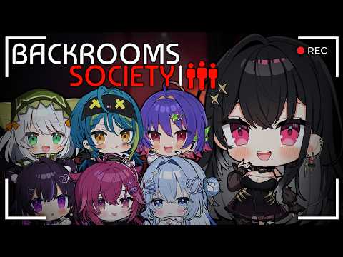 【BACKROOMS SOCIETY】vspo!en getting lost in the backrooms ?!【#VSPOEN #AryaKuroha】