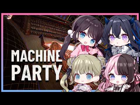 [Machine Party] A pretty intense party game [Vspo!/Nazuna Kaga]