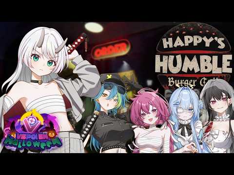 【Happy's Humble Burger Cult】burgers cooking burgers【#VSPOEN #JiraJisaki】