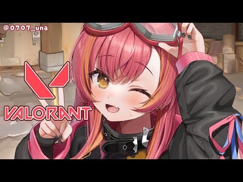 [Valorant] Unexpected full party at noon w/ VDK, Akarin, Hanjou, Happi [Vspo / Tsuna Nekota]
