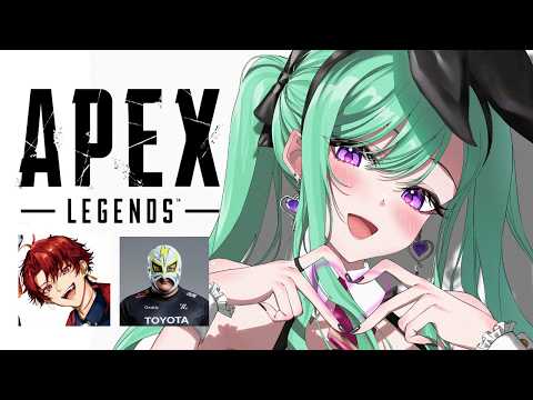 【APEX】浓密满员Pex对战开始 w/ 兔咲ミミ、ルギ、ファン太【ぶいすぽ/八雲べに】