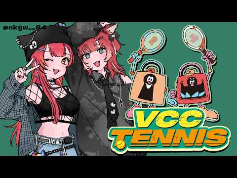 【马里奥网球 热情】参加VCC TENNIS！！！和小卡尔比酱一起从练习到正式比赛！【Vspo / 猫汰つな】