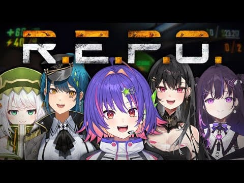 【R.E.P.O.】VSPO!EN ASSEMBLEEEE!!! GOTTA HIT THE QUOTA!!!!【#VSPOEN #Riko Riko SolariRiko Solari】