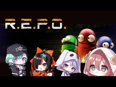 I wonder what kind of game R.E.P.O is!! [Vtuber! Amayui Moka]