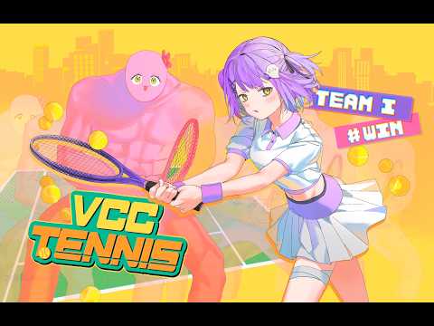 【马里奥网球 热血网球】VCCTENNIS出发！ w/SqLA【 ぶいすぽっ！/紫宫るな 】
