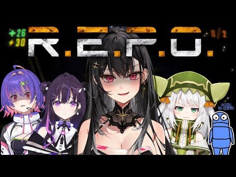 【R.E.P.O.】vspo!en团体的首次尝试！！【#VSPOEN #Arya KurohaKuroha】