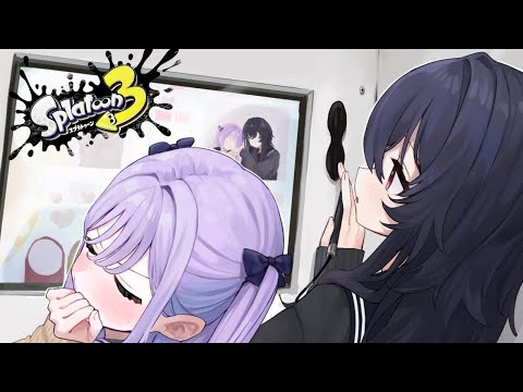 【 スプラトゥーン3 】♡メリークリスマスイブ♡ w/れん先輩【 ぶいすぽっ！/紫宮るな 】