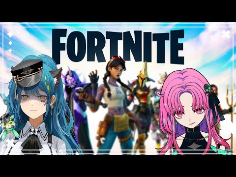 【FORNITE】First time....┆ Teach me @TomoeCarmine sensei!【#VSPOEN #RemiaAotsuki】