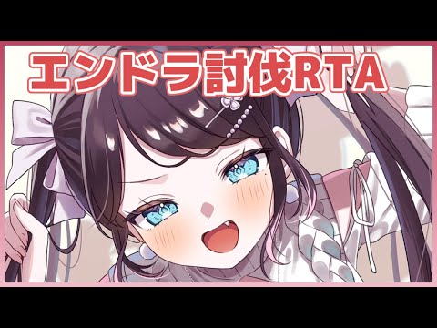 【Minecraft】瞬きしてる間にドラゴン倒します【ぶいすぽ/花芽なずな】