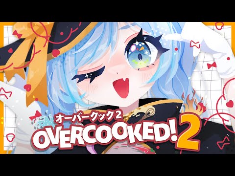 〖 Overcooked! 2 〗 Misoji Collaboration! w/ Onatsu, Mināche, and Robel-san. Featuring 〖 Vspo! / Kuromu Yano 〗