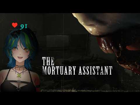 GRWM + heart rate monitor!   |  The Mortuary Assistant 【#VSPOEN #RemiaAotsuki】