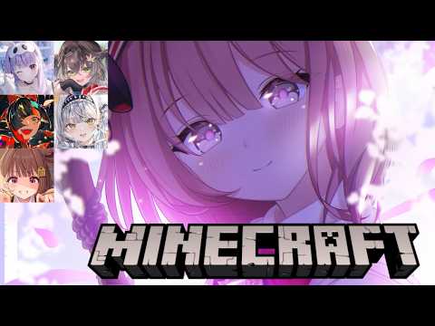 【Minecraft】ぶいすぽメンバーとエンドラ倒すぞ！！！！倒すの初かも【 ぶいすぽっ！甘結もか 】