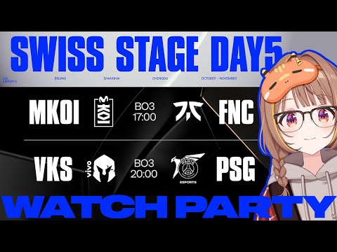 Worlds 2025 - Swiss Stage - Day 5 Official Watch Party! 【 Vspo! Official / Yuuhi Sendo 】