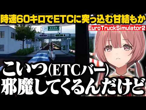 【Euro Truck Simulator 2】道路交通法を知らないもかさーんによる危険運転まとめ【甘結もか/ぶいすぽ/切り抜き】