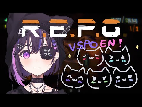【R.E.P.O】 with VSPO! EN 🎄 【#VSPOEN #NarinMikure】