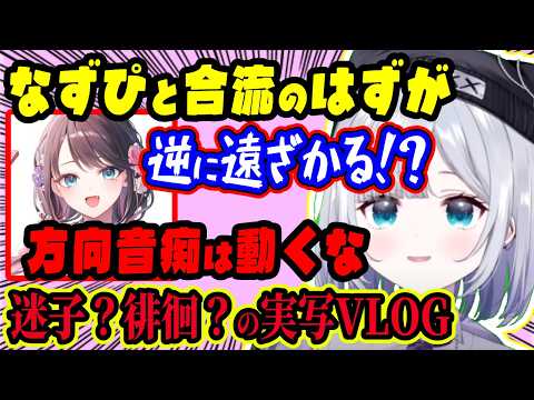 【Vlog裏話】「合流しようとして逆に遠ざかってた」なずぴと待ち合わせして真逆へ突き進み、動くな説を身をもって証明、公園の滑り台で頭を強打して凹むすみれ【ぶいすぽ切り抜き/花芽すみれ】【雑談】