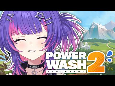 【POWERWASH SIMULATOR 2】i'm back home! :D【#VSPOEN #RikoSolari】