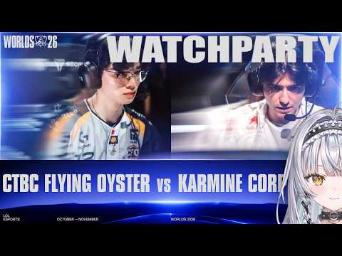 【WCS2026】CFO vs KC - BLG vs TES Worlds 2026 Swiss Stage Day 6 - 公式ウォッチパーティー【ぶいすぽっ！ #銀城サイネ 】