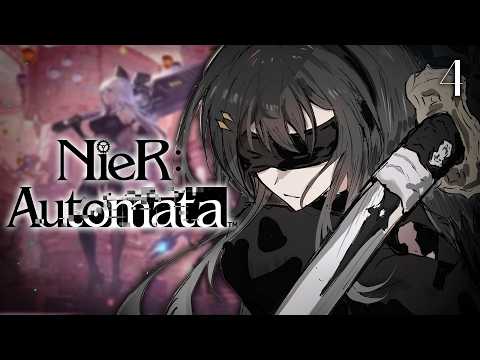 【NIER: AUTOMATA】glory to mankind ! | PART 4【#VSPOEN #AryaKuroha】