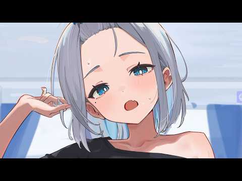 真热啊～【Vspo! Official/花芽すみれ】