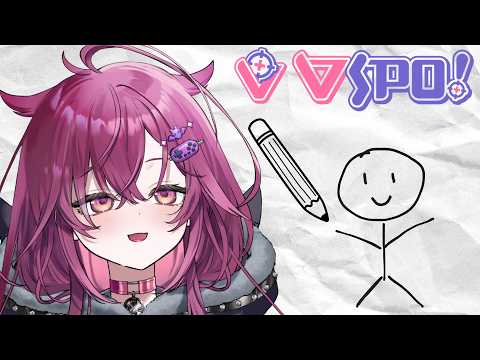 ◤ART◢ Drawing VSPO! EN senpais from MEMORY?! (i have terrible memory) | #JunoUmezono #VSPOEN