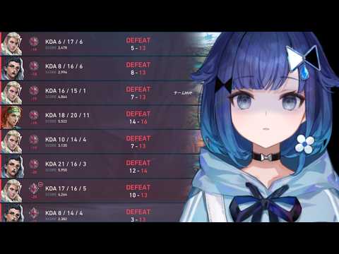 【VALORANT】狀態不佳但繼續打競技場的結果⋯【ぶいすぽっ！ / 紡木こかげ】