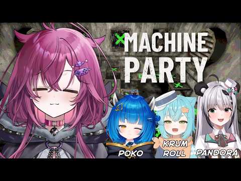 ◤Machine Party◢ juno make friends in not friendly game | #JunoUmezono #VSPOEN