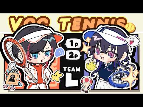 【马里奥网球 狂热】战斗将在VCC TENNIS举行【Vspo!/一ノ瀬うるは】