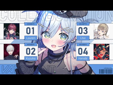 〖 VALORANT 〗V최TEAM4 첫 만남! 이 팀에서 열심히 하겠습니다.의 권〖 Vspo! / 야노쿠로무 〗