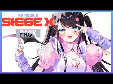 【R6s X】大型アップデートシージはどんな感じ！？【ぶいすぽ/花芽なずな】