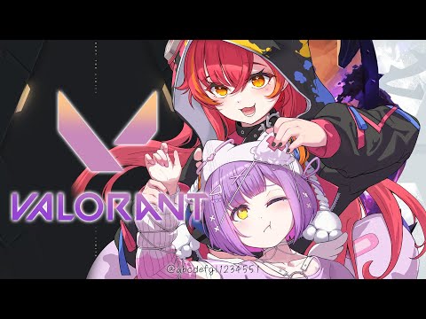 【Valorant】マウスの充電してきました！！！　w/るなっつ、ありさか３、きなこ３，Sqla３【ぶいすぽ / 猫汰つな】