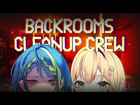 Cleaning up dirty scrubs with @dooby3d | Backrooms Cleanup Crew【#VSPOEN #RemiaAotsuki】