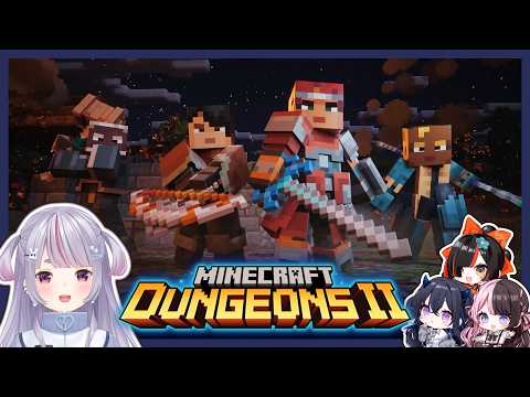 【Minecraft Dungeons II】ぶいすぽメンバーと一緒にダンジョンへ！【ぶいすぽ/兎咲ミミ】