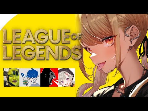 [LOL] We're a bottom-tier full party!!!! w/ Don-san, Shinji-san, Arikenn, Meti [Vspo!/Qpi Kaminari]