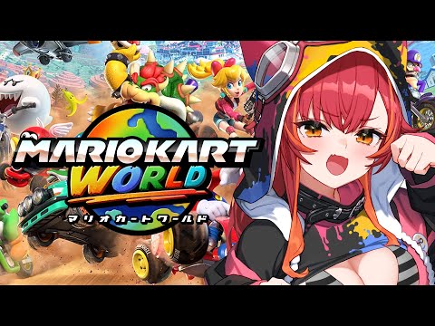 【マリオカート ワールド】SWITCH2きたー❕走ってみる❕【ぶいすぽ / 猫汰つな】