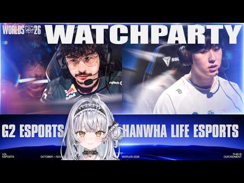 【WCS2026】TLAW vs LOS - G2 vs HLE Worlds 2026 Swiss Stage Day 7 - 公式ウォッチパーティー【ぶいすぽっ！ #銀城サイネ 】